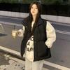 2024 Korean Style Autumn/Winter Down Cotton Vest: Short, Versatile, Sleeveless, Fashionable, and Thickened Outerwear