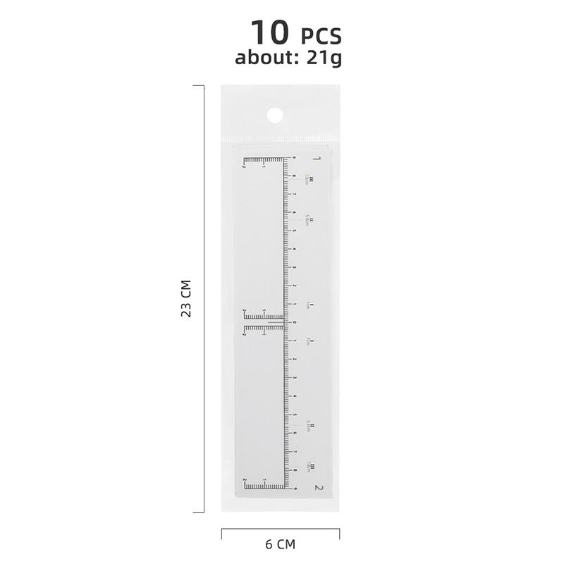 10/20/50 Stück Einweg-Augenbrauenlineal Selbstklebender Aufkleber Microblading Tattoo Positionsmarkierung Schablonen Professionelles Make-up-Werkzeug