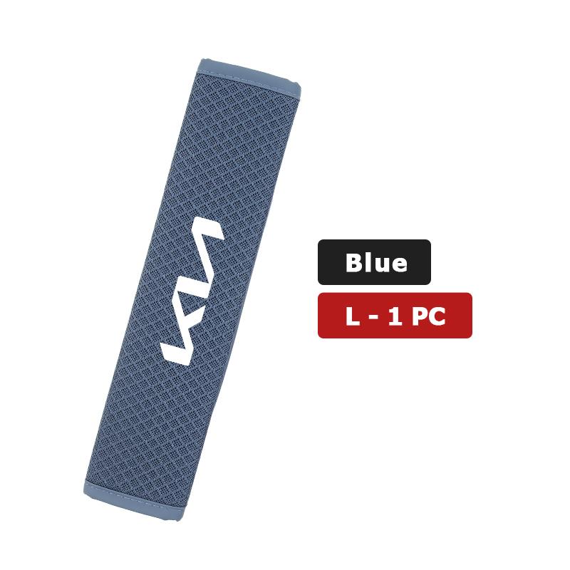 CAONU1 Car Adjustable Ice Silk Shoulder Cover Seat Belt Pad Strap Padding Accessories For KIA Ceed Sportage Rio K5 K2 Optima Cerato