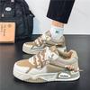 Fashion Spring New Men 2025 Breathable Fashion Trend Versatile Casual White Shoes Outdoor Sports Comfortable Lightweight Chunky Sneakers