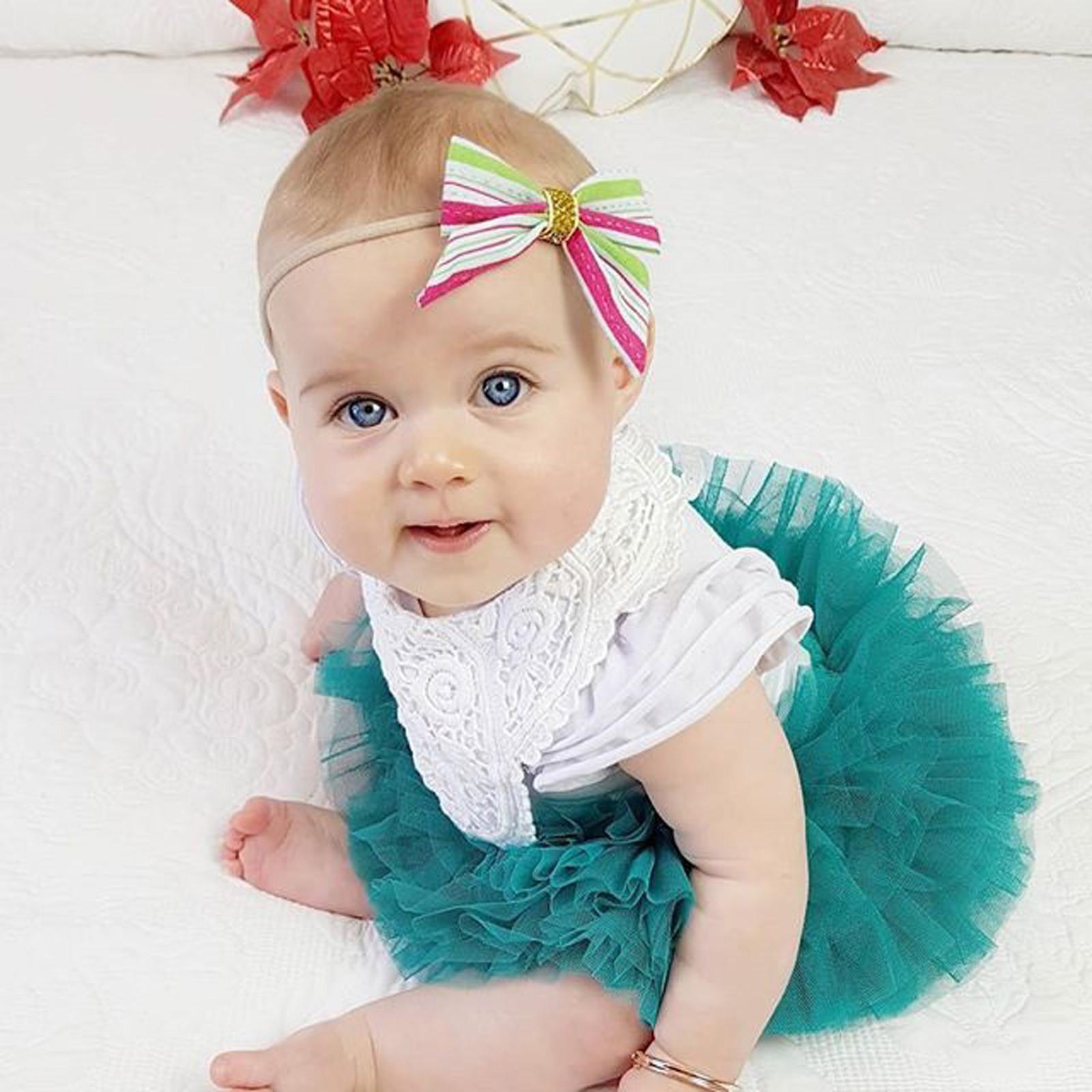 

Сетчатая юбка принцессы ярких цветов, одежда для фотосъемки новорожденных, моделирующая детская юбка 100 зелёный