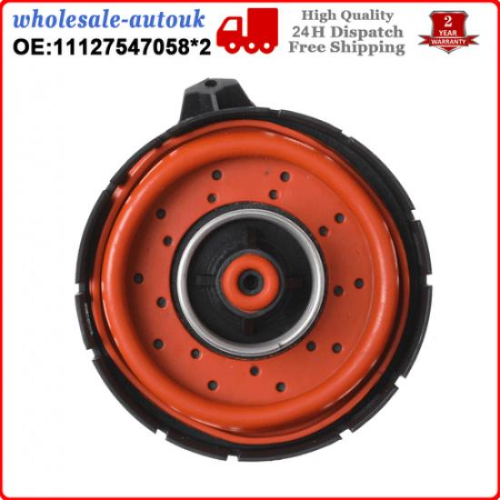 2x PCV VALVE FOR BMW 540i, 545i, 550i, 645Ci, 650Ci, 735i, 740i,745i 11127547058