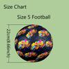 1 Stück Fußballverein-Thema Fußball, Größe 5 Fußball, Outdoor Athletik-Trainingsball, Einzigartiger Stil, Exquisites Weihnachtsgeschenk