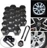 17 Mm Nut Cap, 20 Pieces 17mm Bolt Nut Cover, Hexagonal Protection Caps for Wheel Nuts