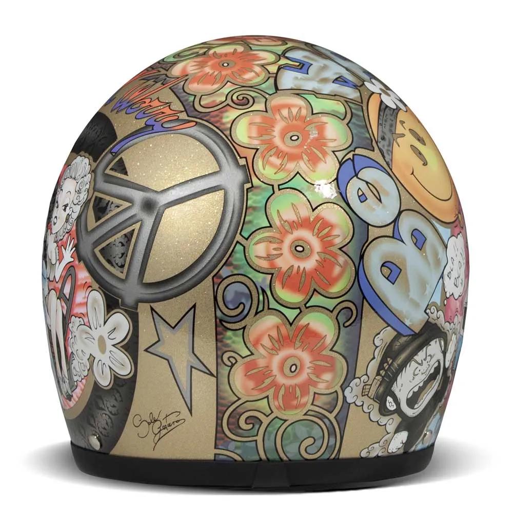 DMD Open Face Helmet Retro