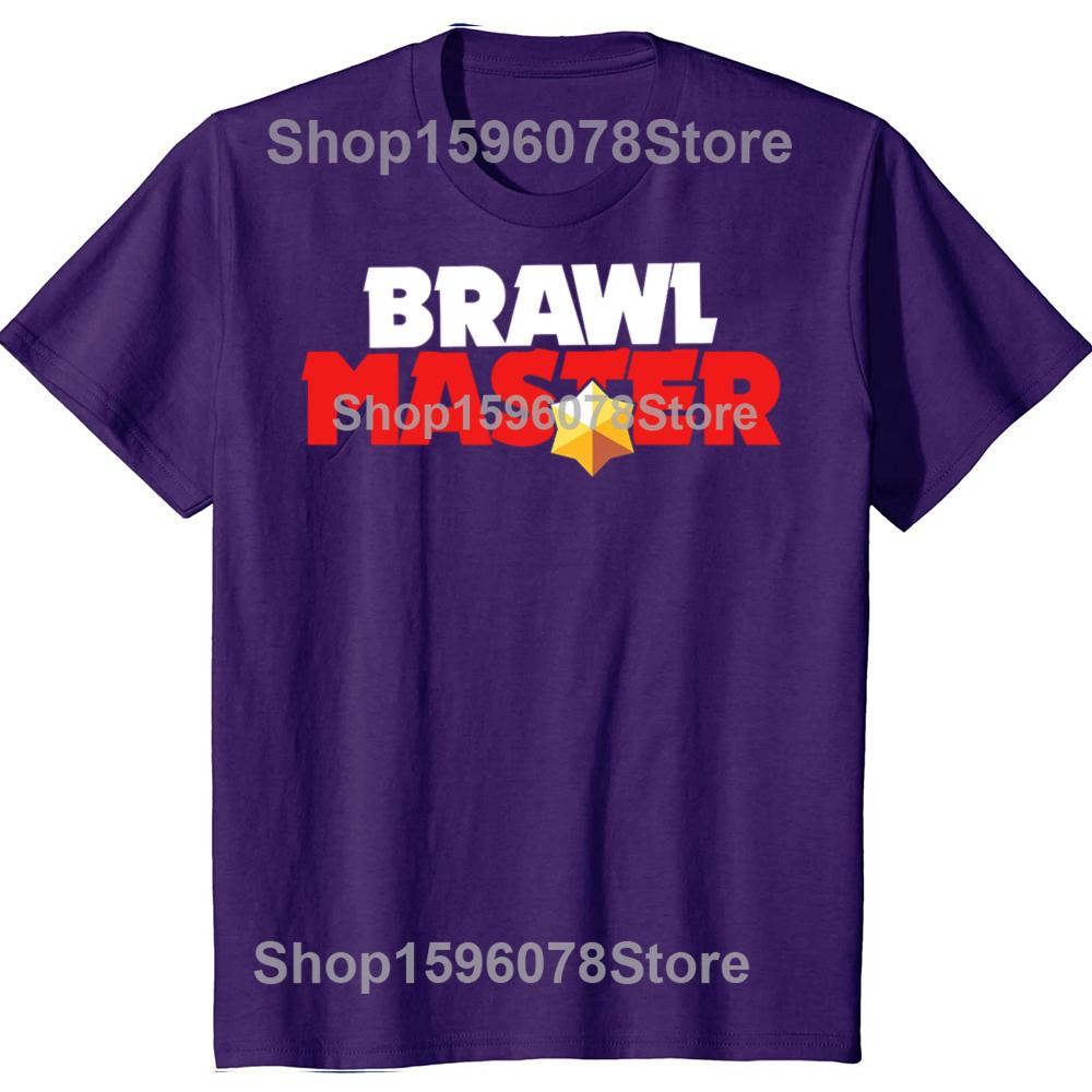Funny Brawl Master Stars Graphic T Shirt Men Women Cotton Humor Streetwear Tee Shirt Short Sleeve Brawling Gaming Gamer Clothing