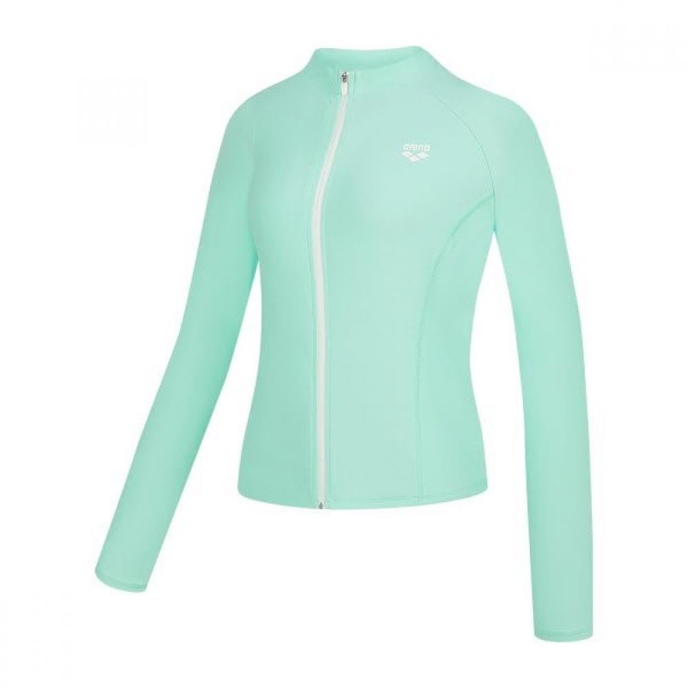 Arena Women S Zip Up raSh Guard Regular Fit A6bl1qr41 Mnt