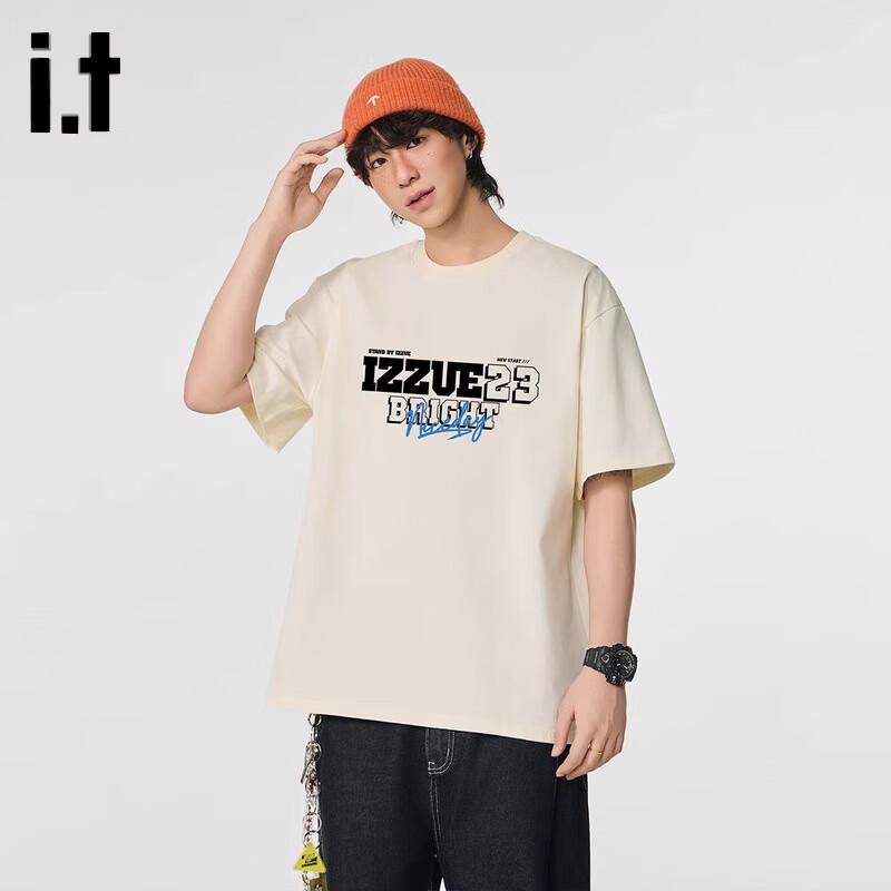 IZZUE Unisex American Style Heavyweight Cotton T-Shirt L
