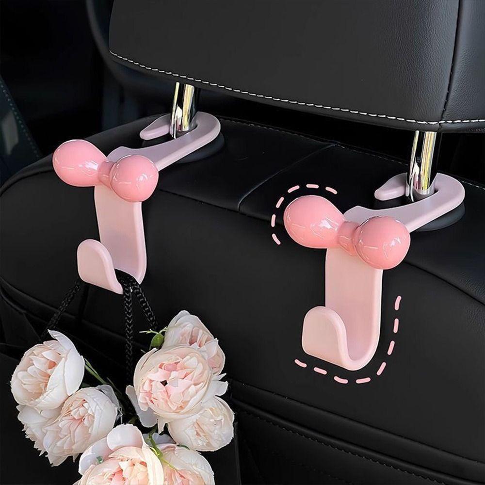 2Pcs Dopamine Car Seat Hanger Hooks Multifunctional Auto Interior Decoration Hooks  Car