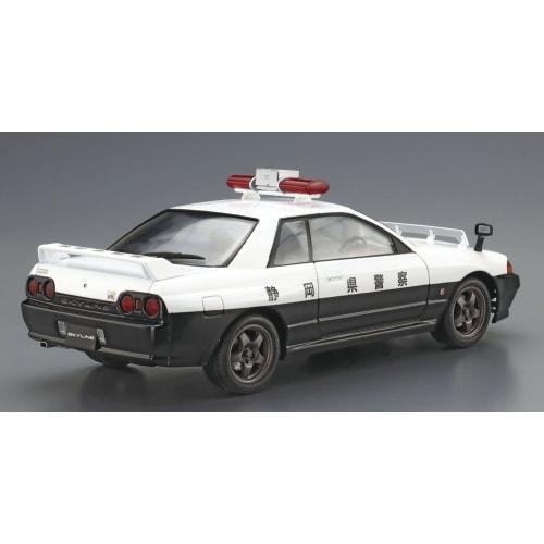 Aoshima Bunka Kyozai 1/24 Scale The Patrol Car Series No. 4 Nissan BNR32 Skyline GT-R Patrol Car 1991 Plastic Model