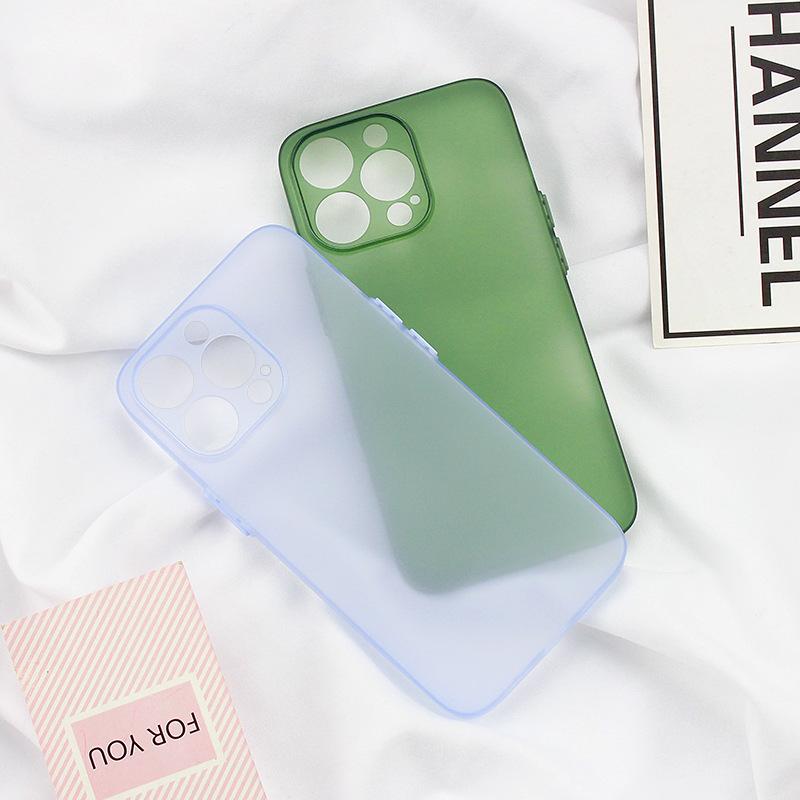 Applicable to iPhone16 ultra-thin matte mobile phone case tpu bare metal feel Apple 17 translucent, sweat-proof and non-yellowing