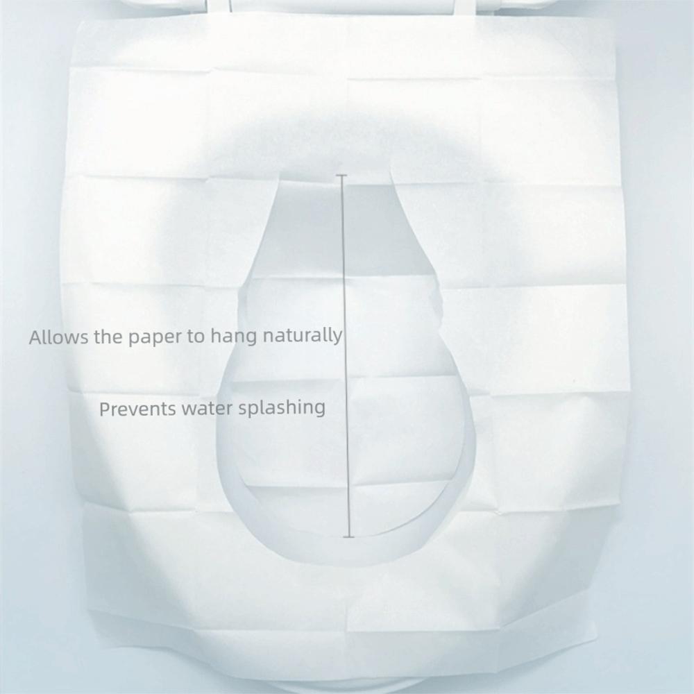 50 PCS Disposable Toilet Seat Covers 10pcs Per Pack Toilet Paper Pads Toilet Seat Mats  Hotel