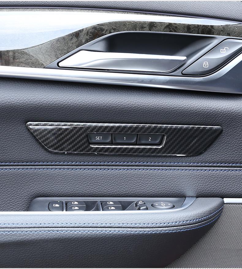 BMW 5 Series (2018-2023) Seat Memory Button Decorative Frame for 528Li/530Li Interior