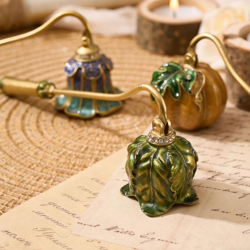 Kerzenlöscher,Eleganter Kerzenlöscher mit langem Griff,Kerzenlöscher Dochte Löscher Kerzenzubehör Kerzenstopper