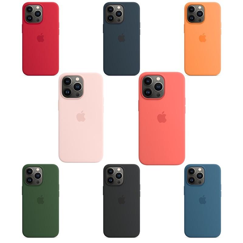 Premium Silicone Protect Cover With Magsafe For Apple Iphone13 Pro Max 13