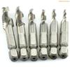 K1AE 6 Stück M3-M10 Schraubgewindebohrer HSS Gewindebohrer Senker Entgrater Set Metrisch