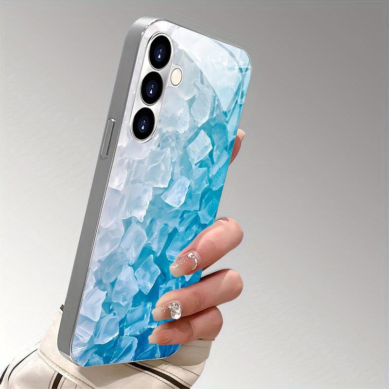 High-end PhoneCase Electroplated Glass TPU PhoneCase for Samsung Galaxy S26 S25 S24 S23 S22 S21 FE,Ultra,Plus Dropresistant