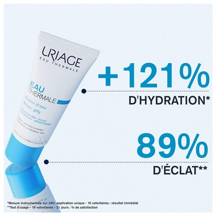 Soin - URIAGE - Gelée d'Eau - 40ml - Hydratation profonde - Peaux normales à mixtes - Sans parabène