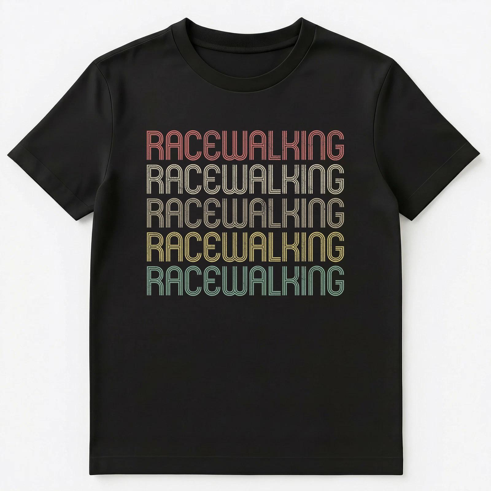 

Retro Style Racewalking Unisex T-Shirt L