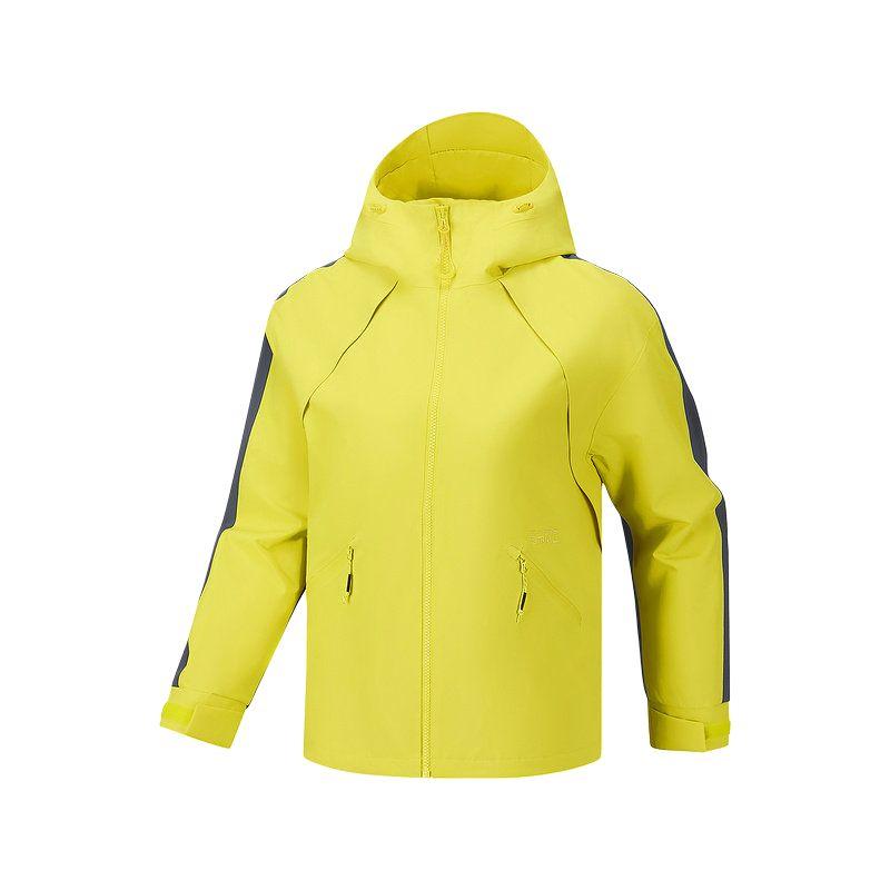 Skechers Outdoor Loose Shell Hooded Long Sleeve Hiking Waterproof Windproof Water-Repellent Durable Jacket Women jackets P126W049-06DL S
