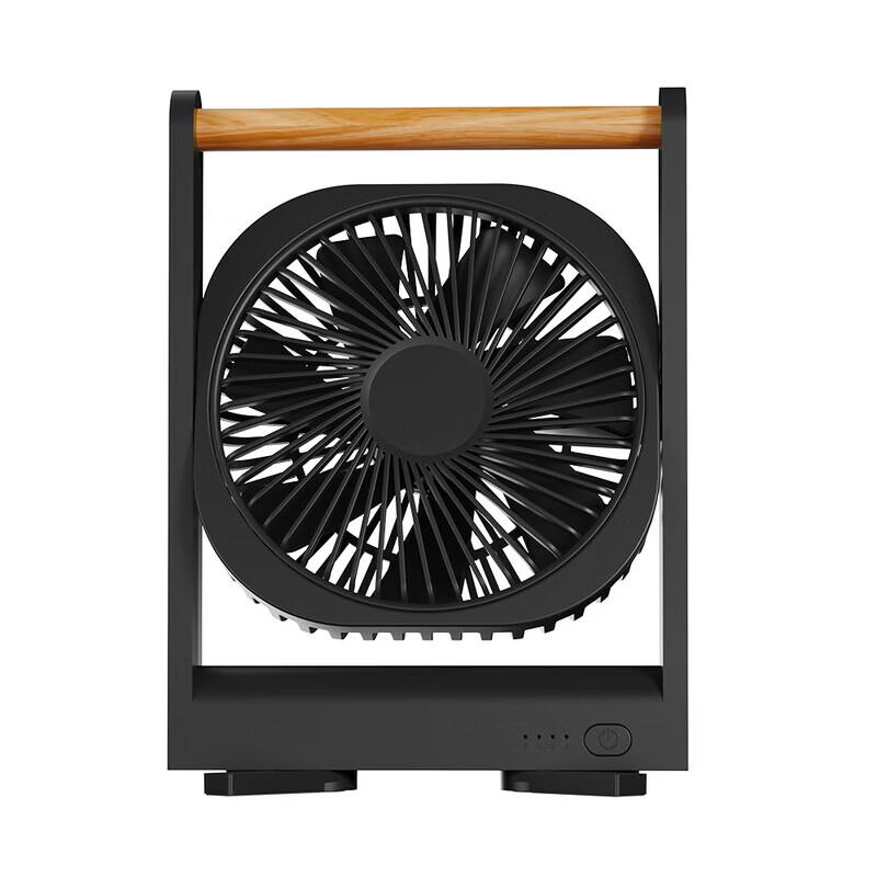 Mini USB Rechargeable Oscillating Desktop Fan