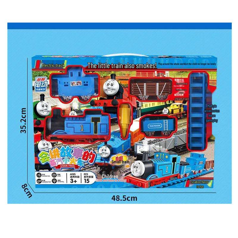 

Electric Music Train Set: Storytelling Steam Train Toy