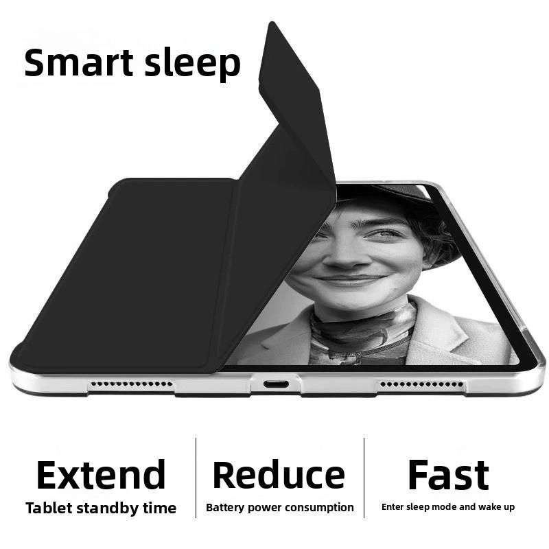 Transparent Acrylic Protective Case for 25 IPad Air 7 Models, Without Pen Slot; Also Suitable for 8-inch and 10.2-inch Apple Pro Models.