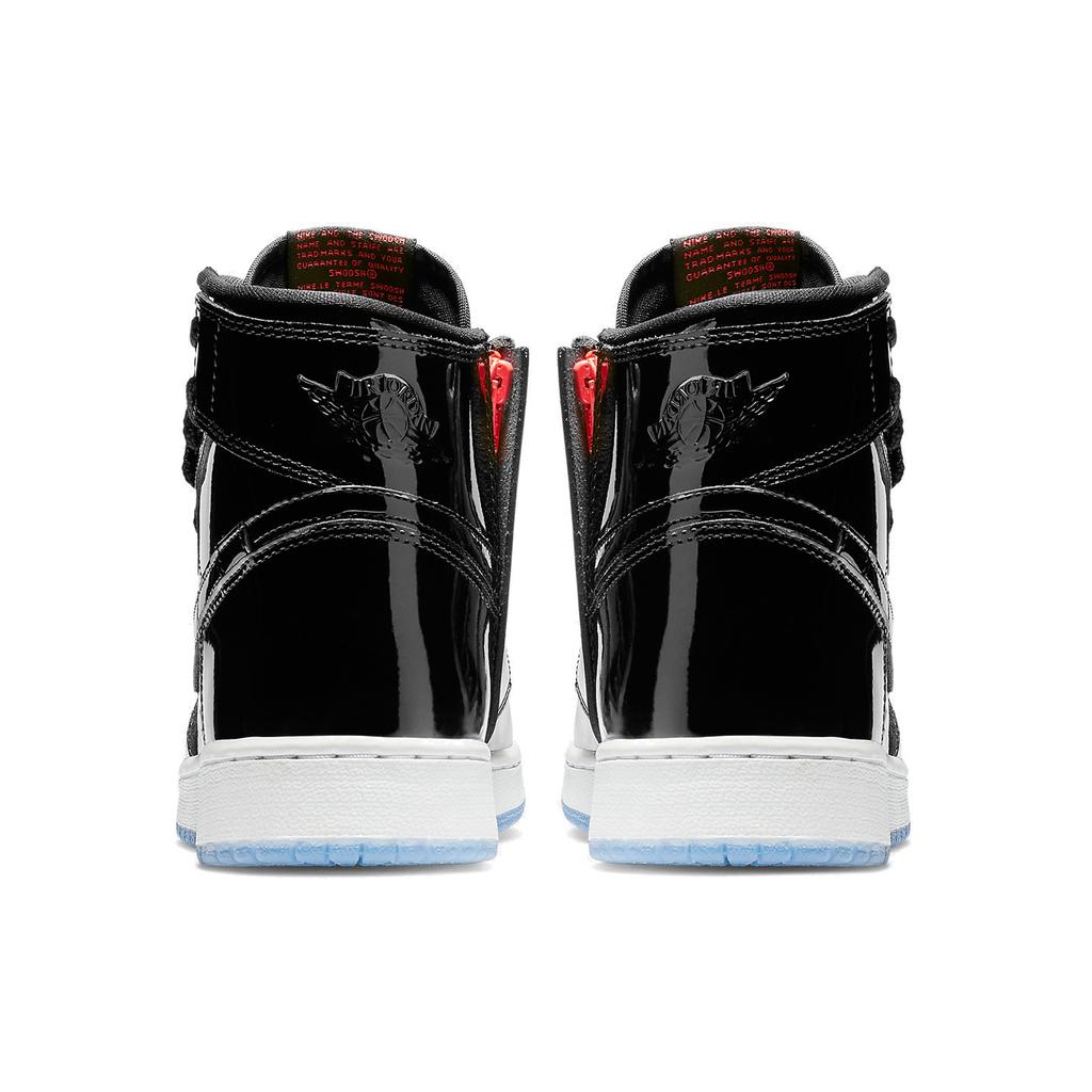 New JORDAN 1 Rebel Xx Black Patent Women's AR5599-001