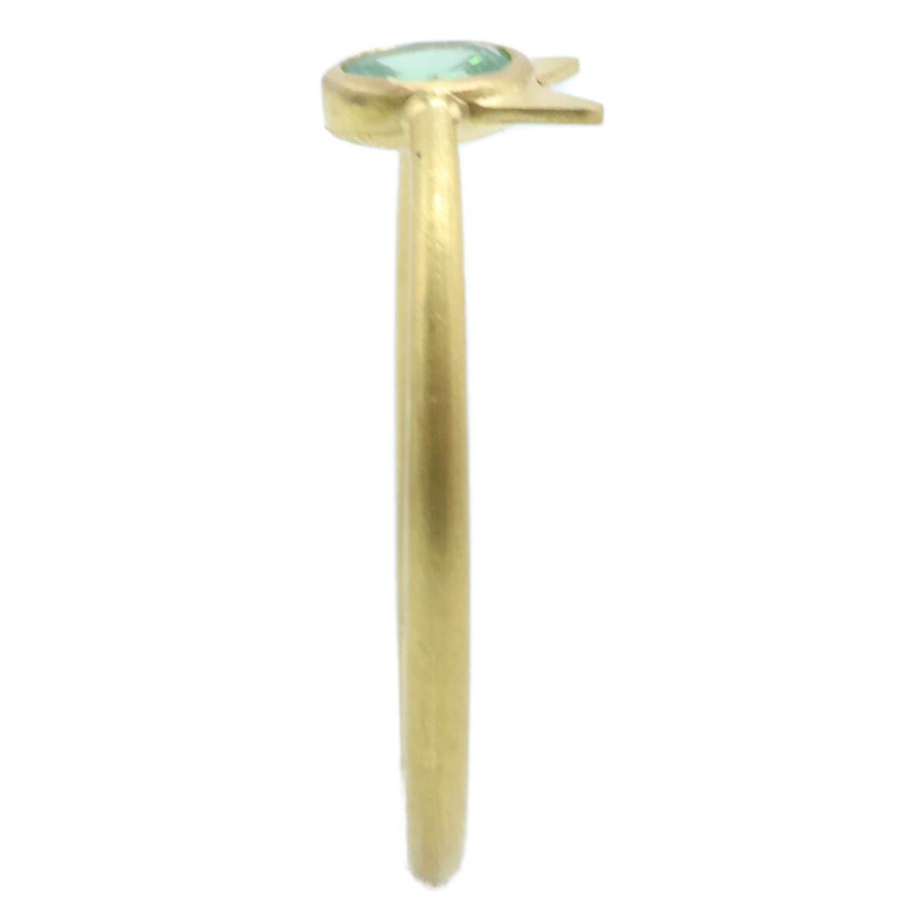 Marie-Helene de Taillac 22KYG 0.21ct Peridot Little Cat Ring ring Yellow GoldUsed