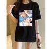 Unisex T Shirts Accessories Casual Tee Top Cha Eun Woo Fan Gifts Kpop Korea Unisex Women Summer Short Sleeve Tops