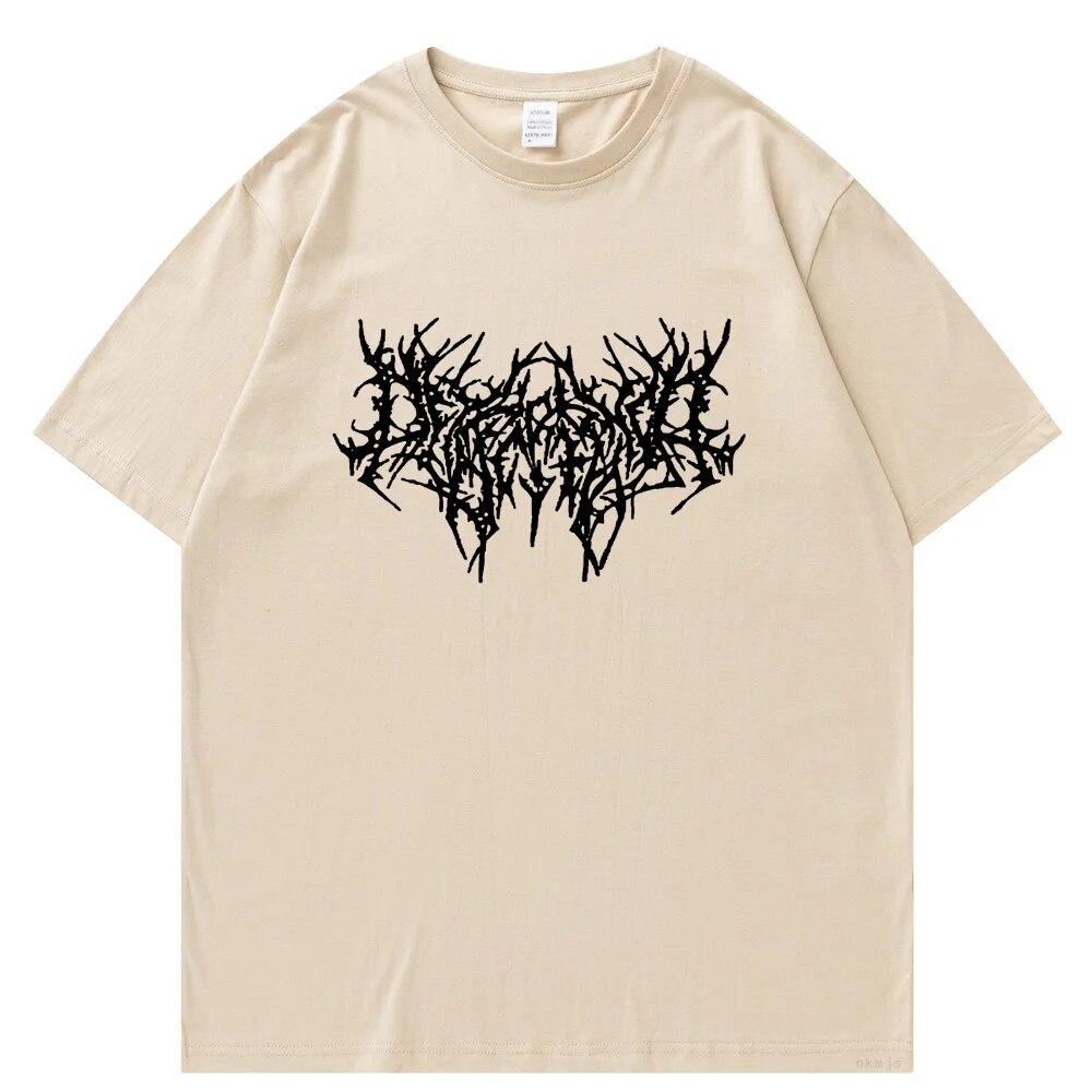 Готическая темная футболка унисекс WoUnisex Футболка большого размера Панк черная одежда — фото 2