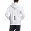 adidas Logo Print Pullover Sweatshirt Men Tops White GN0829