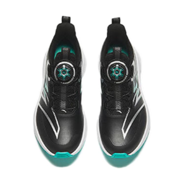 Anta Kids Hailang Lite 2.0 Fabric Comfortable Versatile Non-Slip Breathable Low-Top Running Shoes Men running shoes Black 312435513N-3