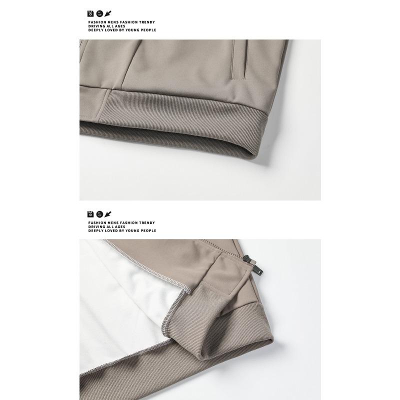 Lässiger Sportlicher Vielseitiger Baseballkragen Cardigan Modische Langarm-Sweatshirtjacke mit mehreren Taschen