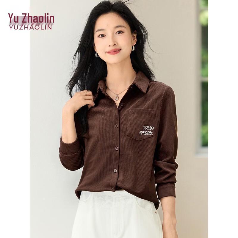 Yuzhaolin Women s Versatile Long Sleeve Shirt M