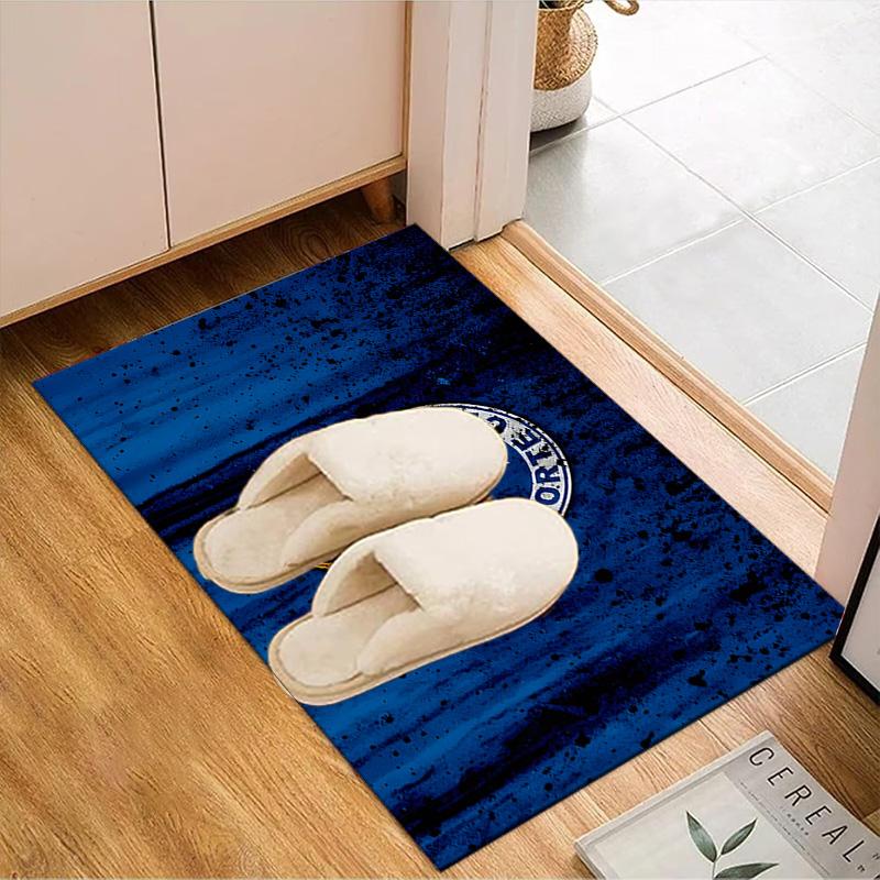 Fc Emblem Printed Office Carpet Chair Cushion  Entryway Rug, Rugs for Living Room, Bedroom Christmas gifts