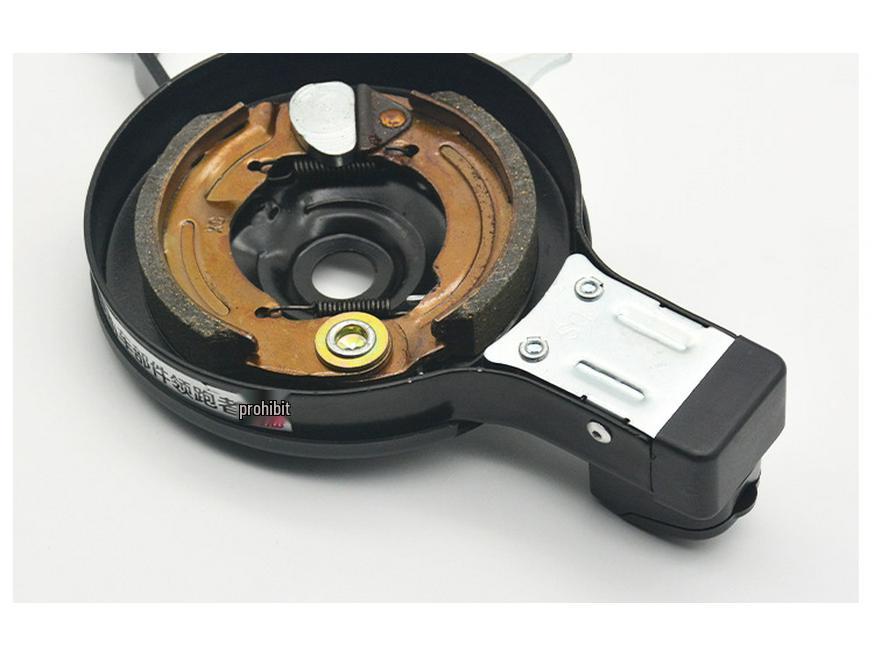 Aima Electric Bicycle Rear Expansion Brake with Lock and Pads for Metric/Inch Models