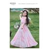 Girls Princess Thin Summer Dress Kids Casual A Line Children Beach Dress