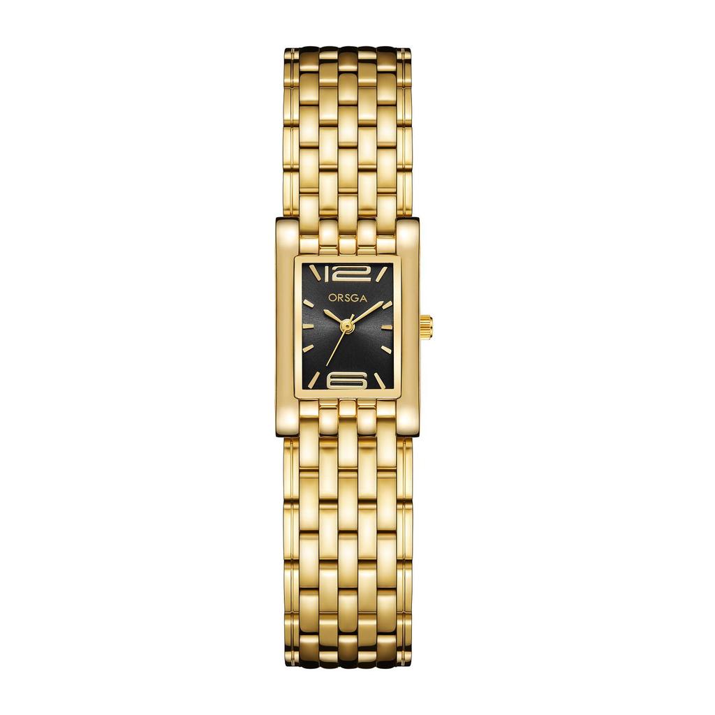 ORSGA Fashion Square Damen Quarz Uhr - Leichter Luxus & Casual Stil
