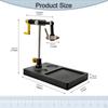 Fly Tying Vise Multiple Adjustments Fishing Supplies with Pedestal Base Sturdy Lure Making