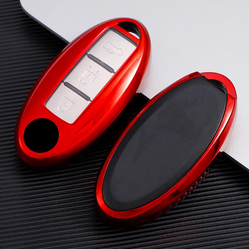 Nissan TPU Car Key Shell for Sylphy, Altima, Qashqai, X-Trail, Terra