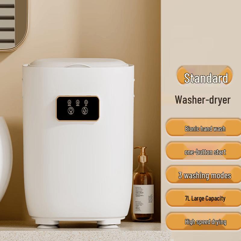 ZISIZ Mini Automatic Underwear & Socks Washing Machine