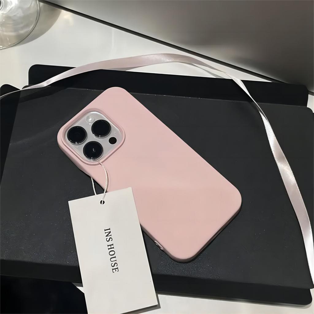 Soft Ultrathin Candy Color Matte Phone Case For iPhone 11 12 13 14 15 16 Pro Max 14 Plus Silicone Shockproof Bumper Back Cover