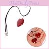 Undertale Love Chara Cosplay Necklace Heart Cosp Pendant Diameter Game Periphera