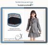 Spring/Summer Academy Style School Uniforms for Boys & Girls - Gray Set for Children's Day Performance