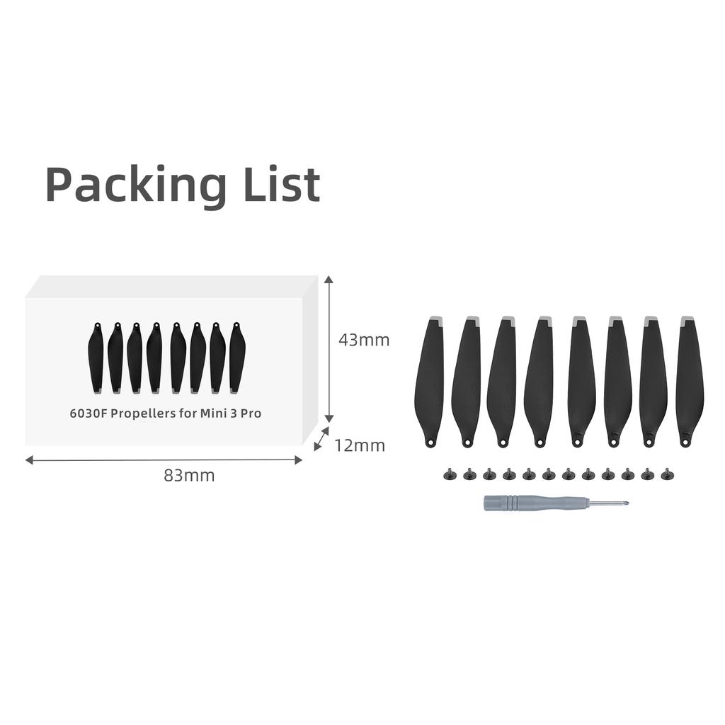 2/4Pair 9453T Propeller Quick Release Foldable Props Blade Light Weight Screw Wing for DJI Mavic 3/Mavic 3 Classic/Mavic 3 Pro