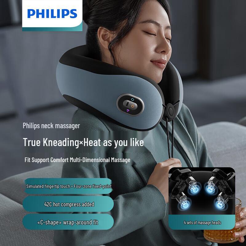Philips PPM3105N Neck and Shoulder Massager Pillow