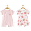 2-Pack Pure Cotton Short Sleeve Baby Bodysuit