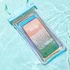 Touchable Screen Floating Airbag Pouch Transparent Laser Colorful Swimming Storage Bag PVC Underwater Organizer