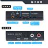 BLUPOW 4K60Hz HDR HDMI Audio Splitter Optisch Optisch Digital Audio Splitter HDMI Sound Splitter Kompatibel Kompatibel mit Home Game VA126 2.0 (Audio